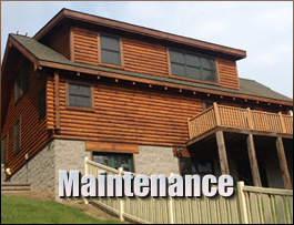  Suffolk, Virginia Log Home Maintenance